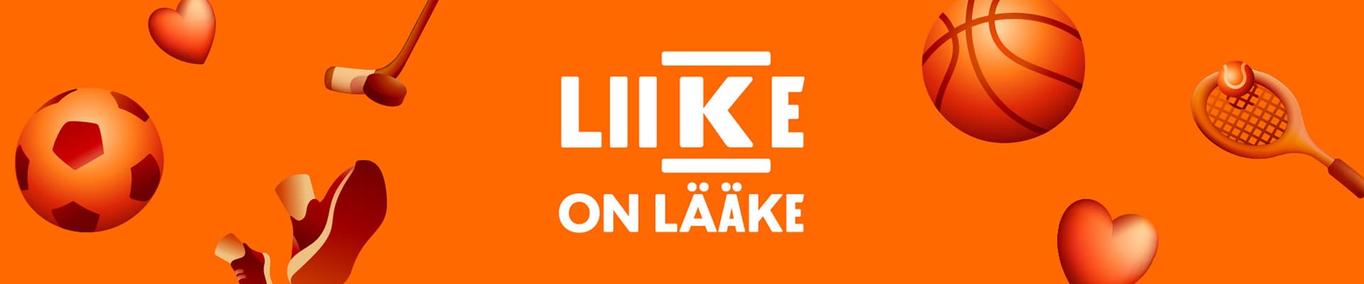 Liike on lääke banner
